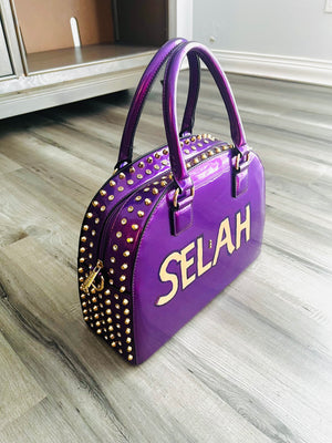 Custom Name Patent HandBag